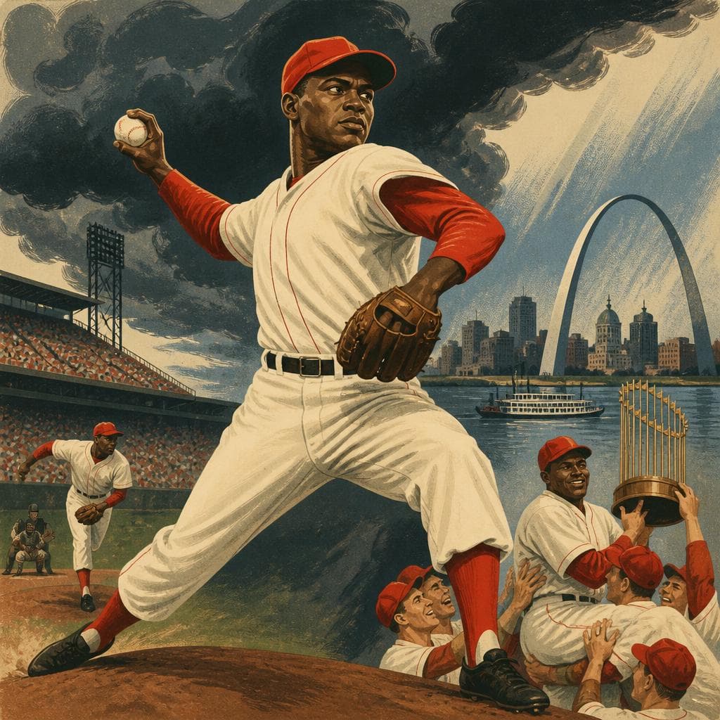 Cover art for Bob Gibson and the Storm St. Louis Could Trust