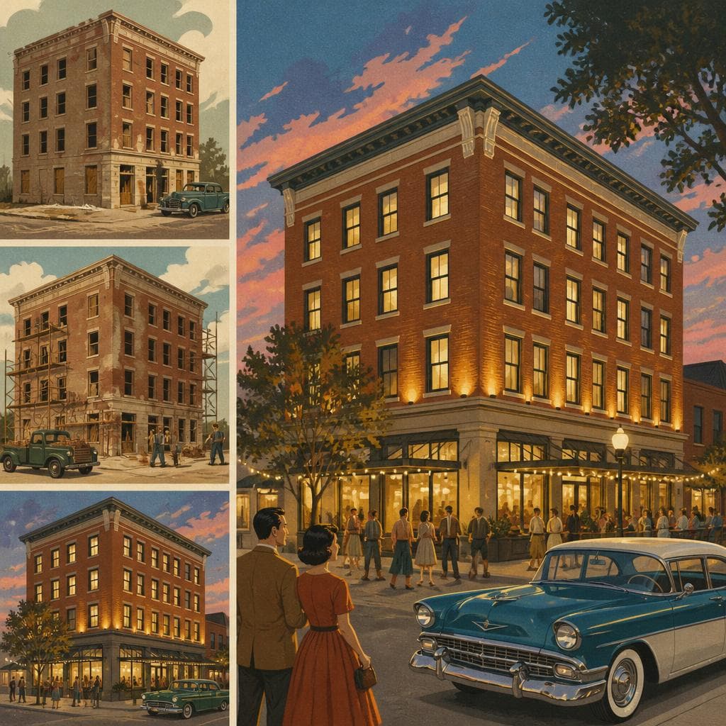 Cover art for How the Arrow Hotel Got Its Second Act