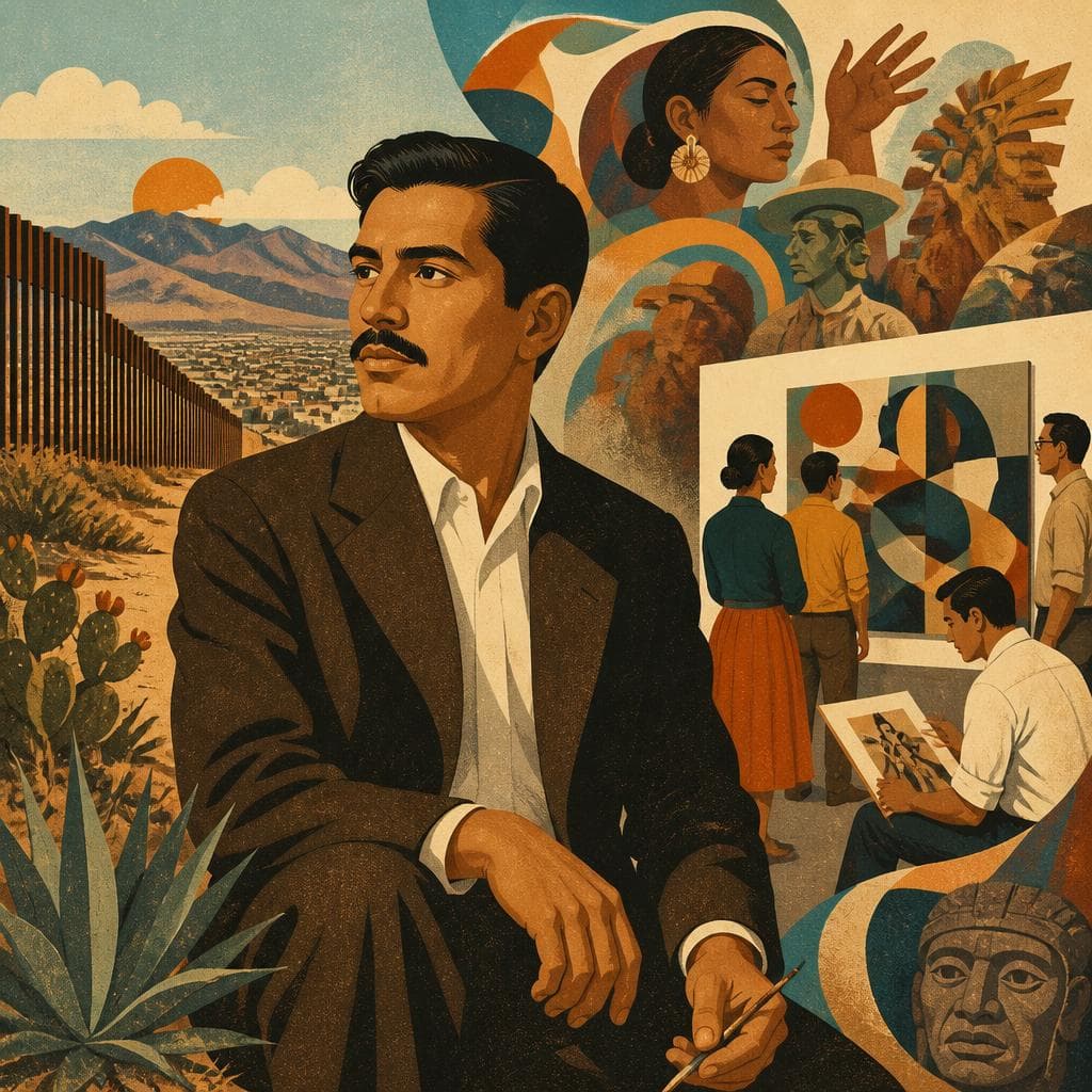 Cover art for From the Border, a New Way of Seeing Art