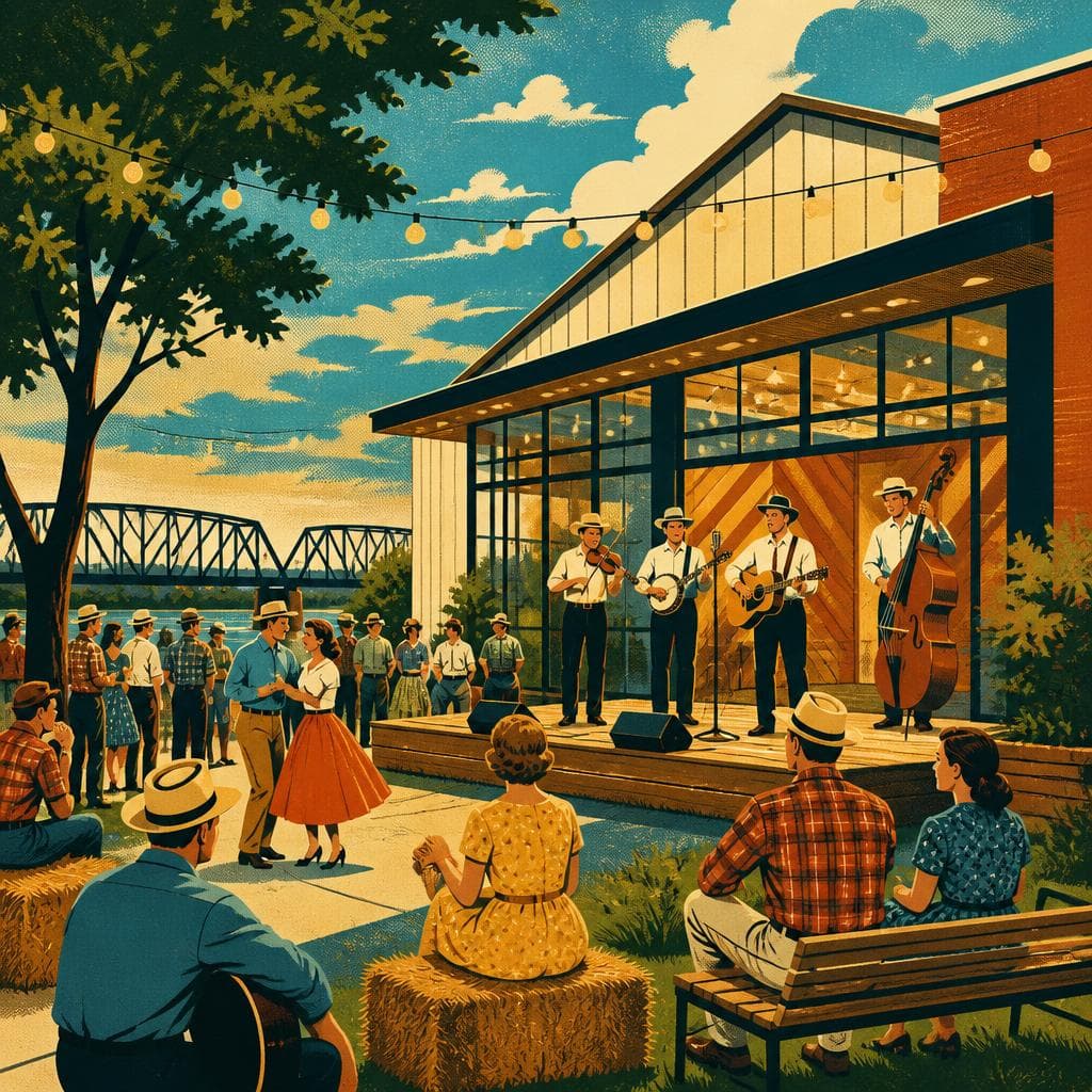 Cover art for Where Bluegrass Steps Outside