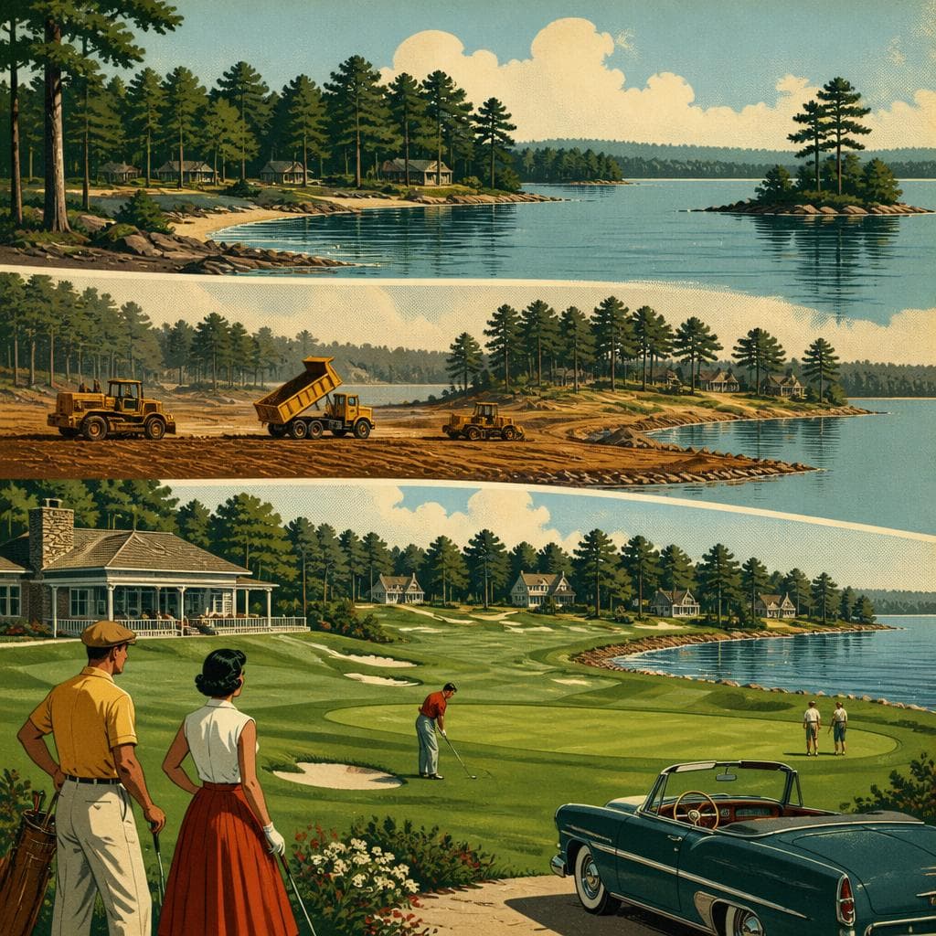 Cover art for How a Shoreline Became Golf Country