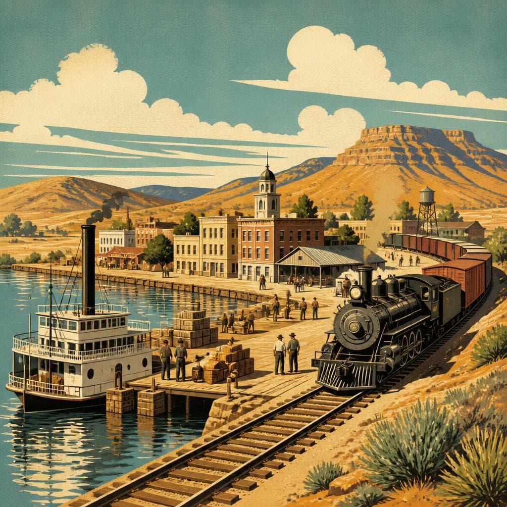 Cover art for Where Water and Rail Made a Hub