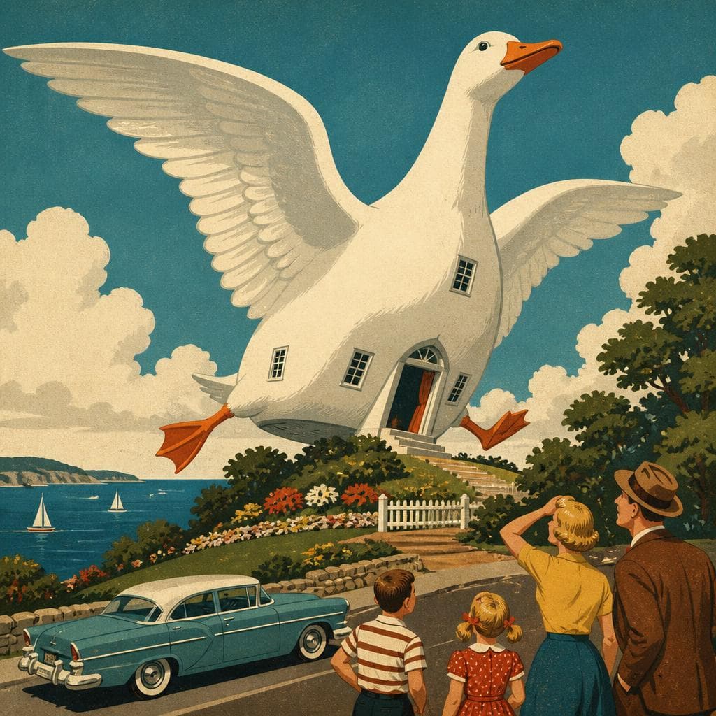 Cover art for When Hazard’s Giant Goose Took Flight