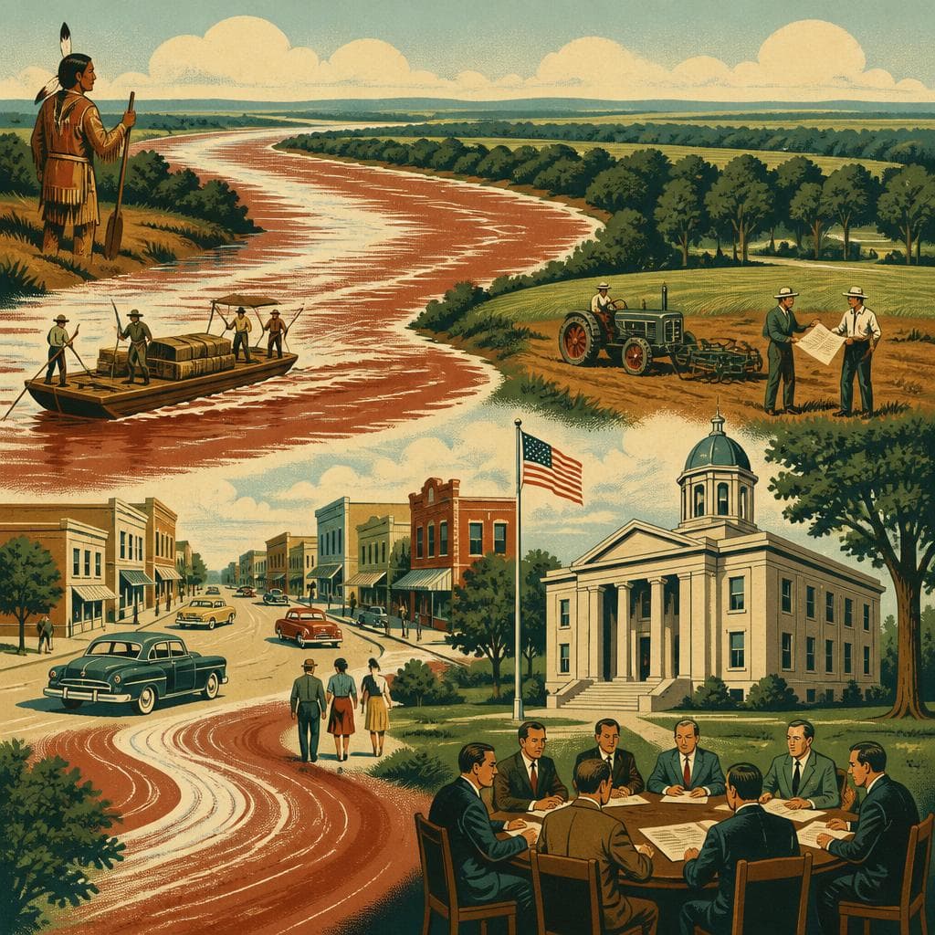 Cover art for When the Red River Became Bossier Parish