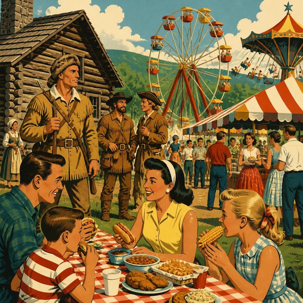 Cover art for Where Daniel Boone Meets the Midway