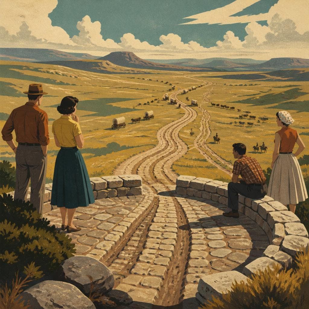 Cover art for Where Wagon Tracks Still Hold the Eye