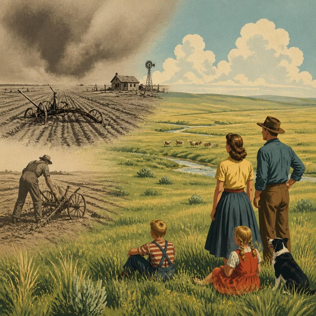 Cover art for When the Plow Gave Way to Grass