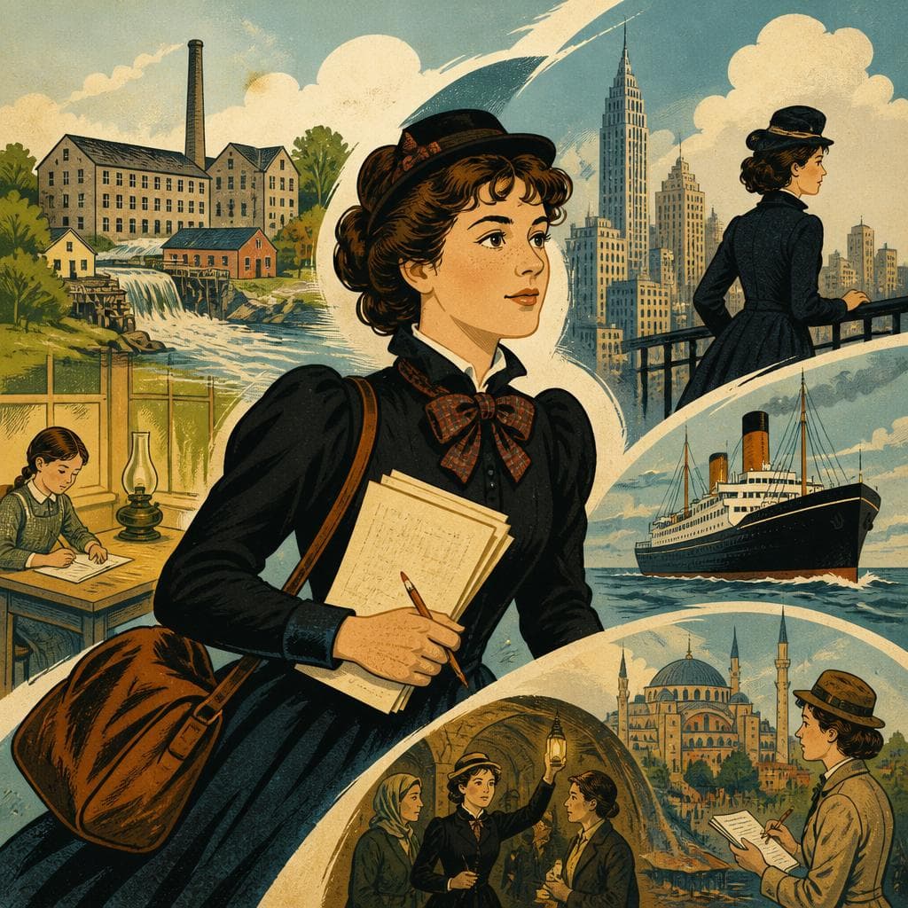 Cover art for From Cochran's Mills to Nellie Bly