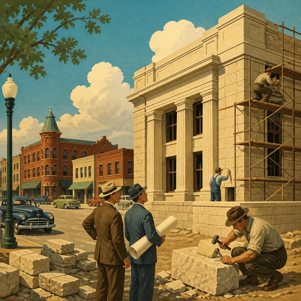 Cover art for When Creek County Built Itself in Stone