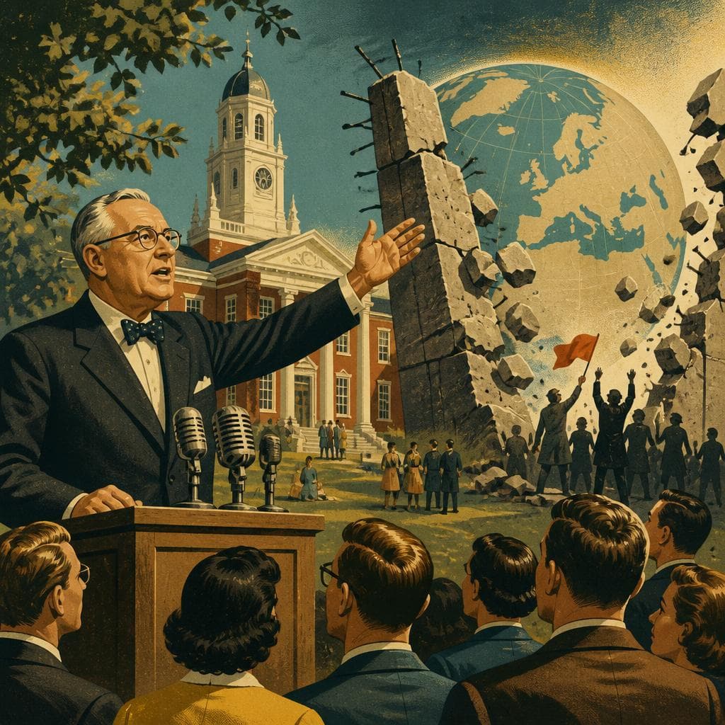 Cover art for When Fulton Heard the Iron Curtain Fall