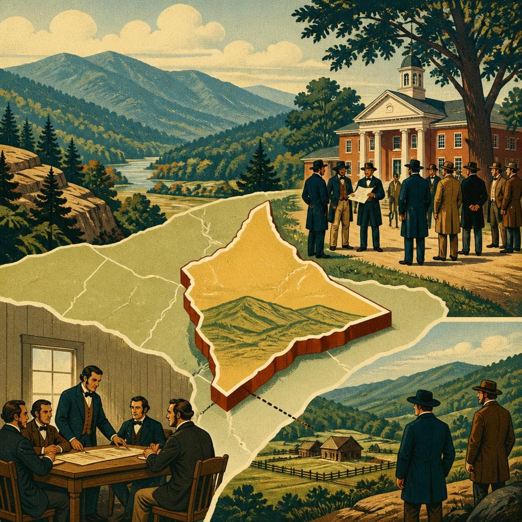 Cover art for When a Mountain Corner Became Its Own County