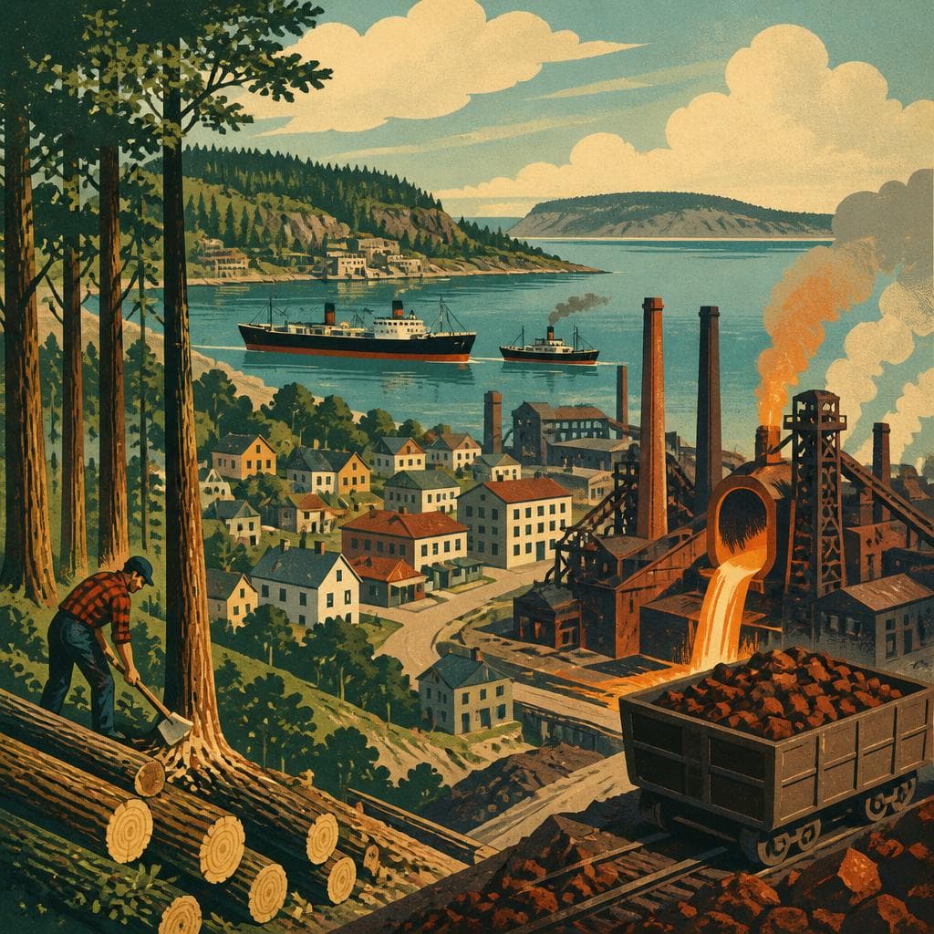 Cover art for Where Harbor, Forest, and Fire Built Fayette