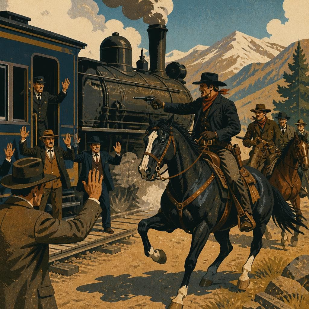 Cover art for Kid Curry and the Train at Wagner