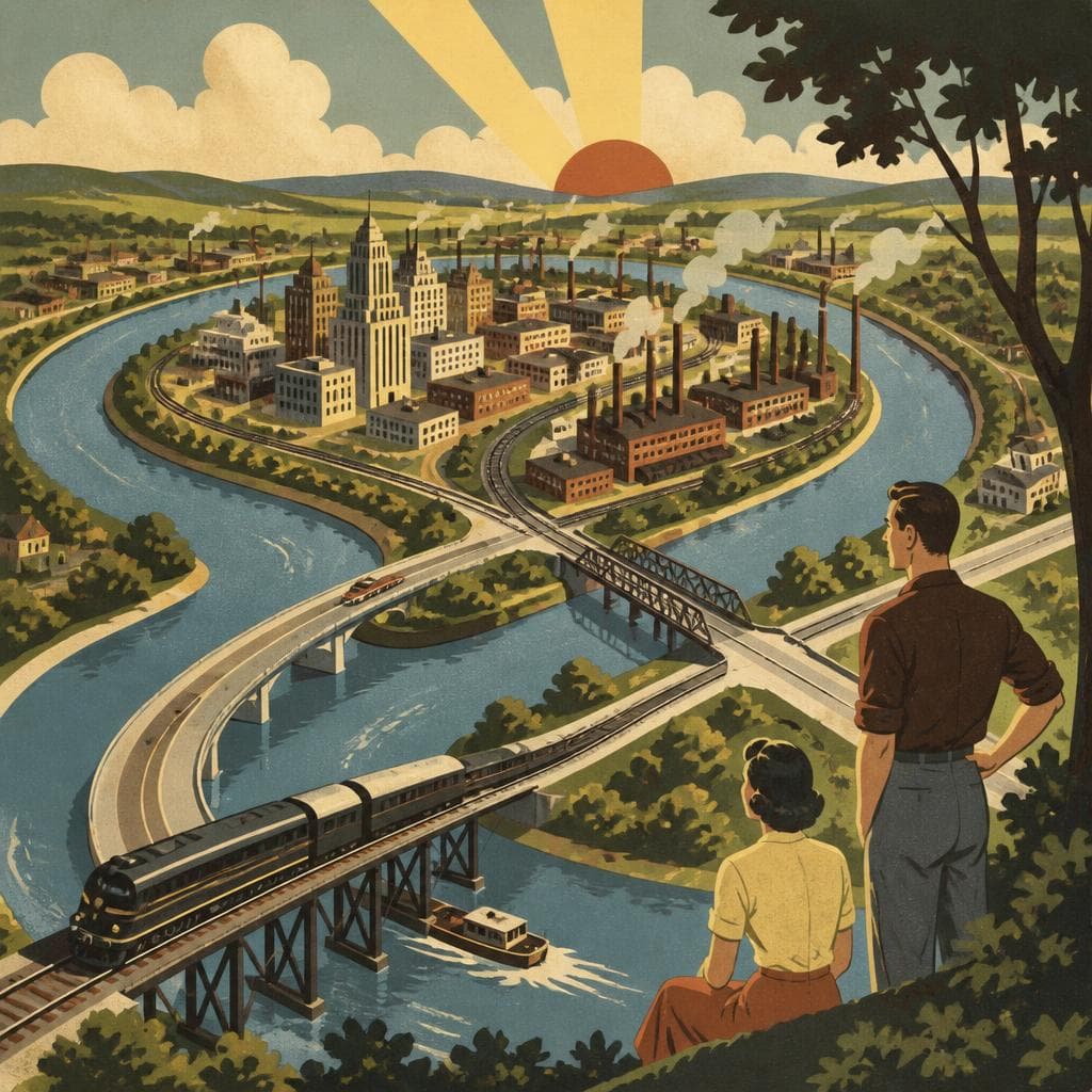 Cover art for Where the Crooked River Turns Akron’s Way