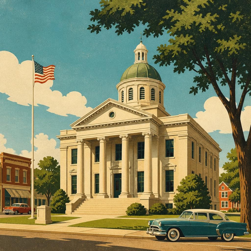 Cover art for Where Pleasants County Put Its Public Face