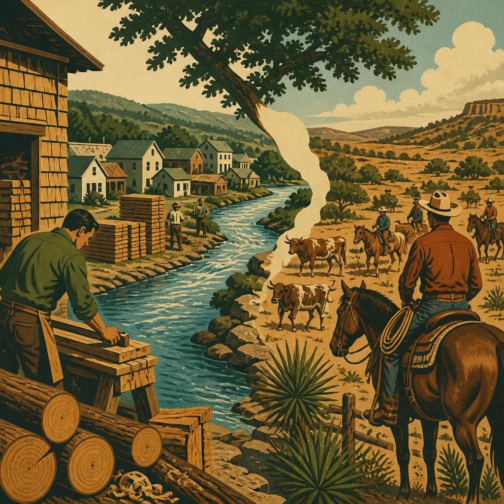 Cover art for From Cedar to Cowboys in Bandera