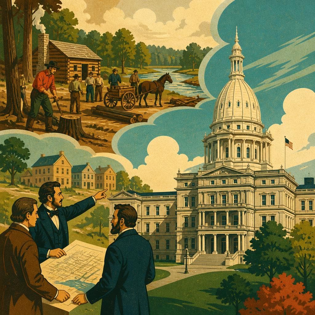 Cover art for How Lansing Got Its Capitol
