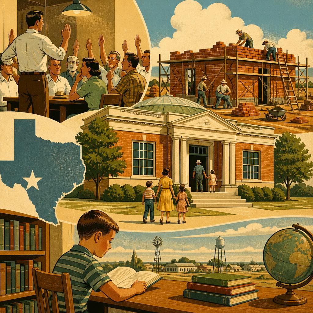 Cover art for When Lockney Chose a Library