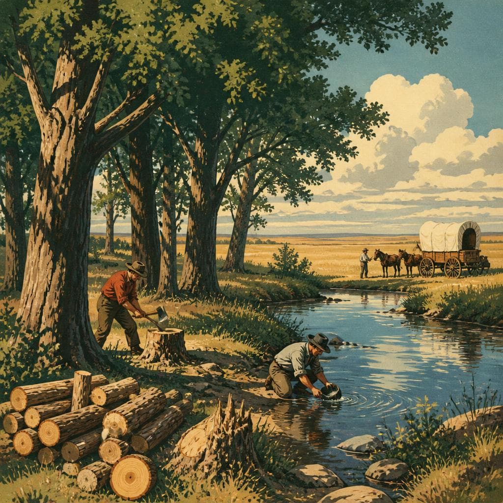Cover art for Where the Prairie Kept Its Wood and Water