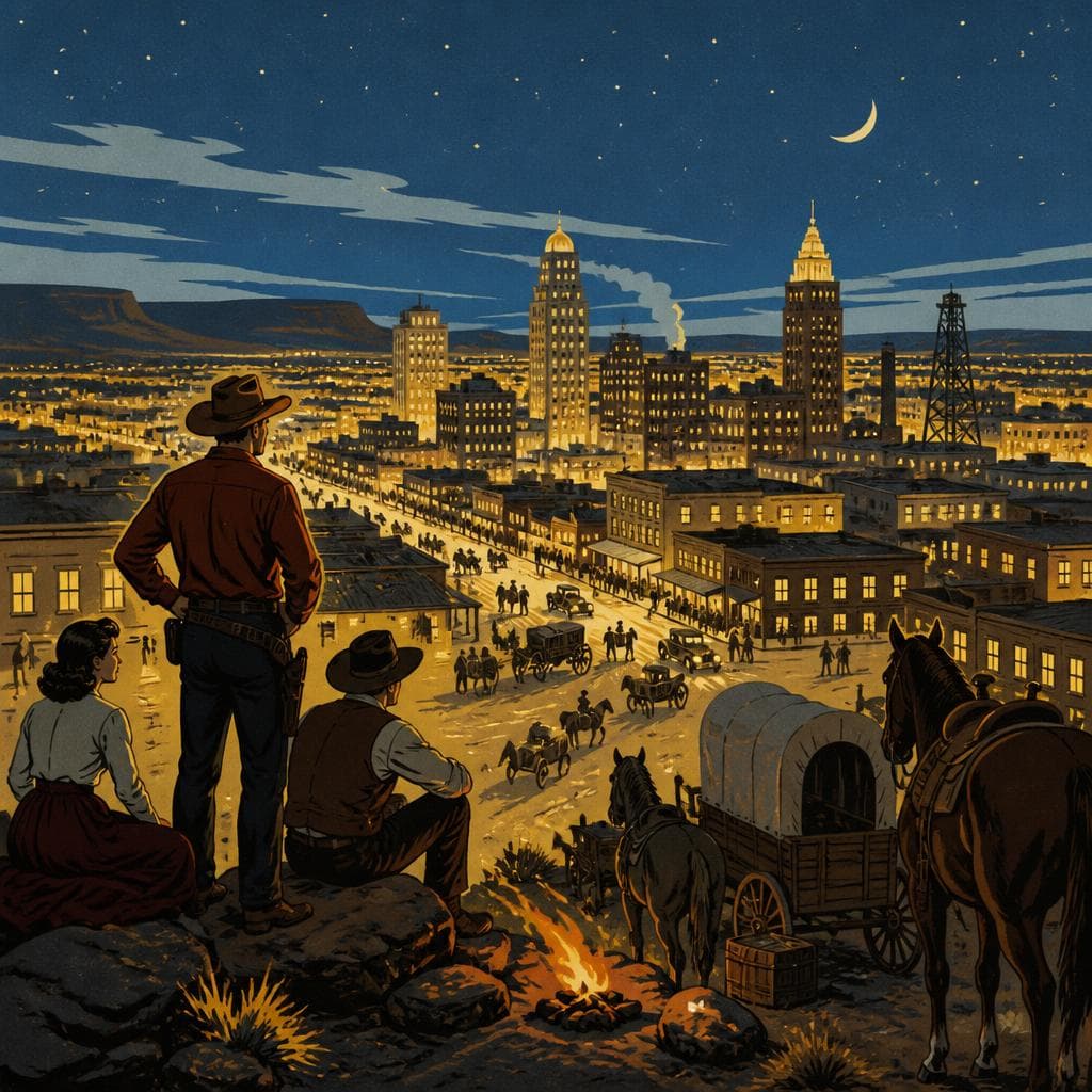 Cover art for How Guthrie Became a Boomtown by Nightfall