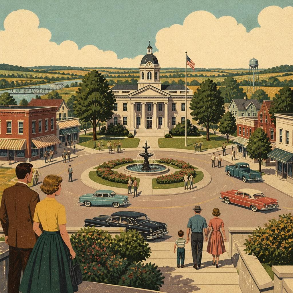 Cover art for Where a New County Found Its Center