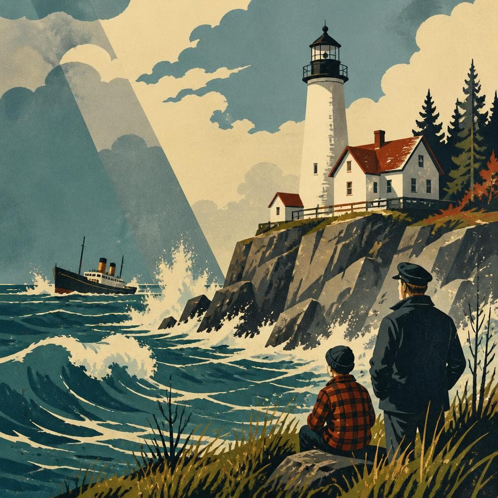 Cover art for Where Lake Huron Turns Sharp