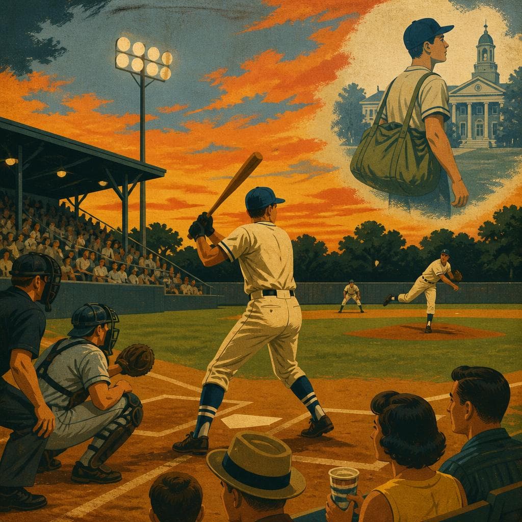 Cover art for Where Summer Baseball Becomes a Next Step