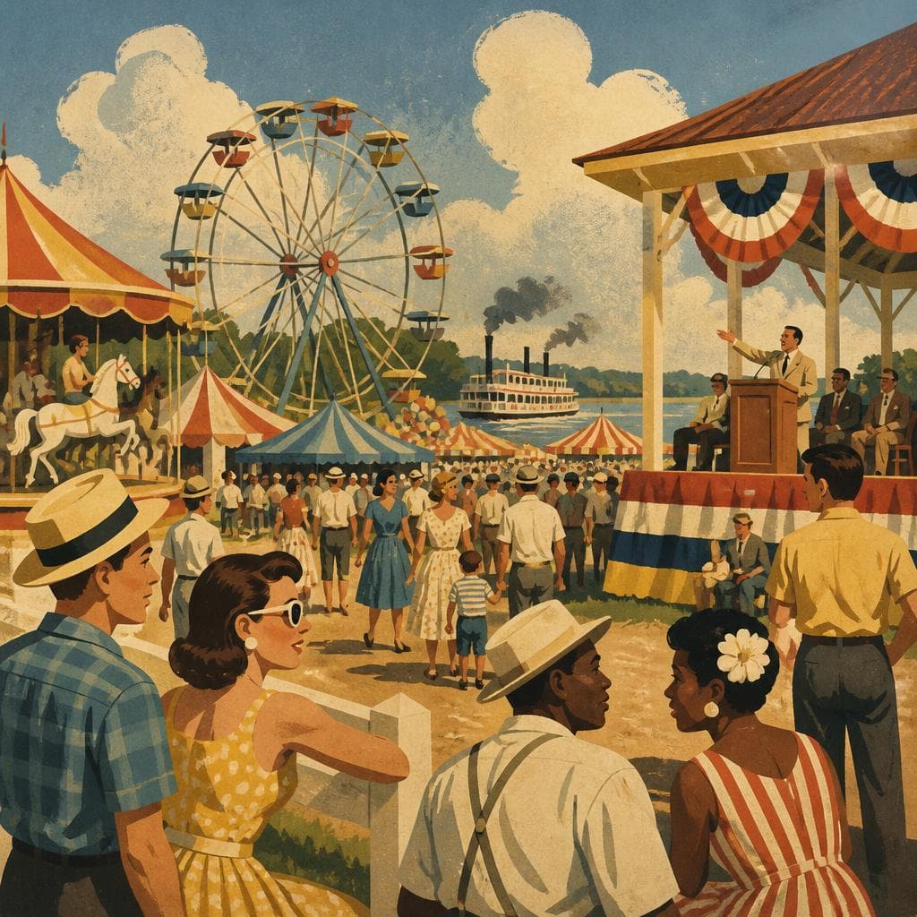 Cover art for Where Mississippi Throws Its Giant Houseparty