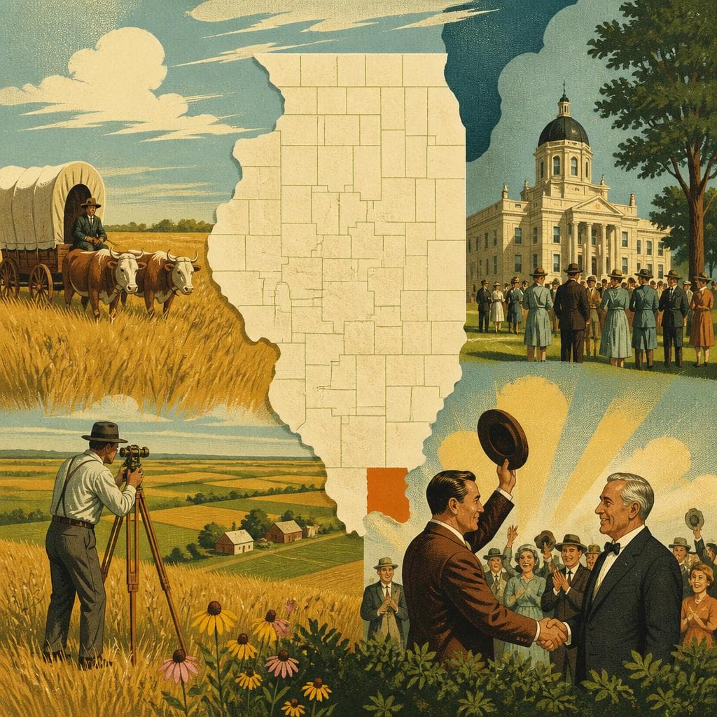 Cover art for The Last County on the Illinois Map