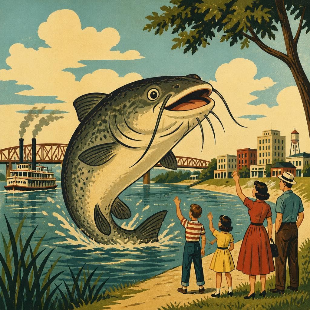 Cover art for The Catfish That Greets Wahpeton