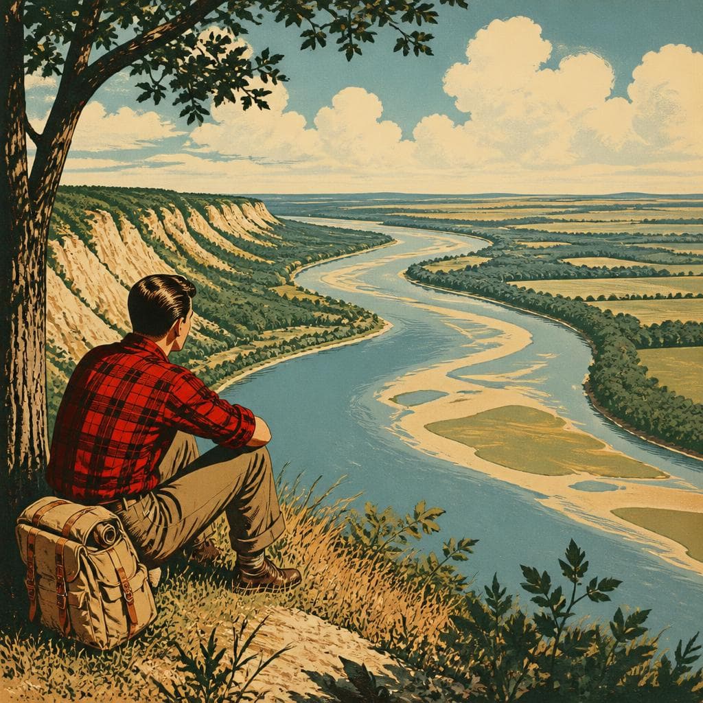Cover art for Reading the River From the Bluff