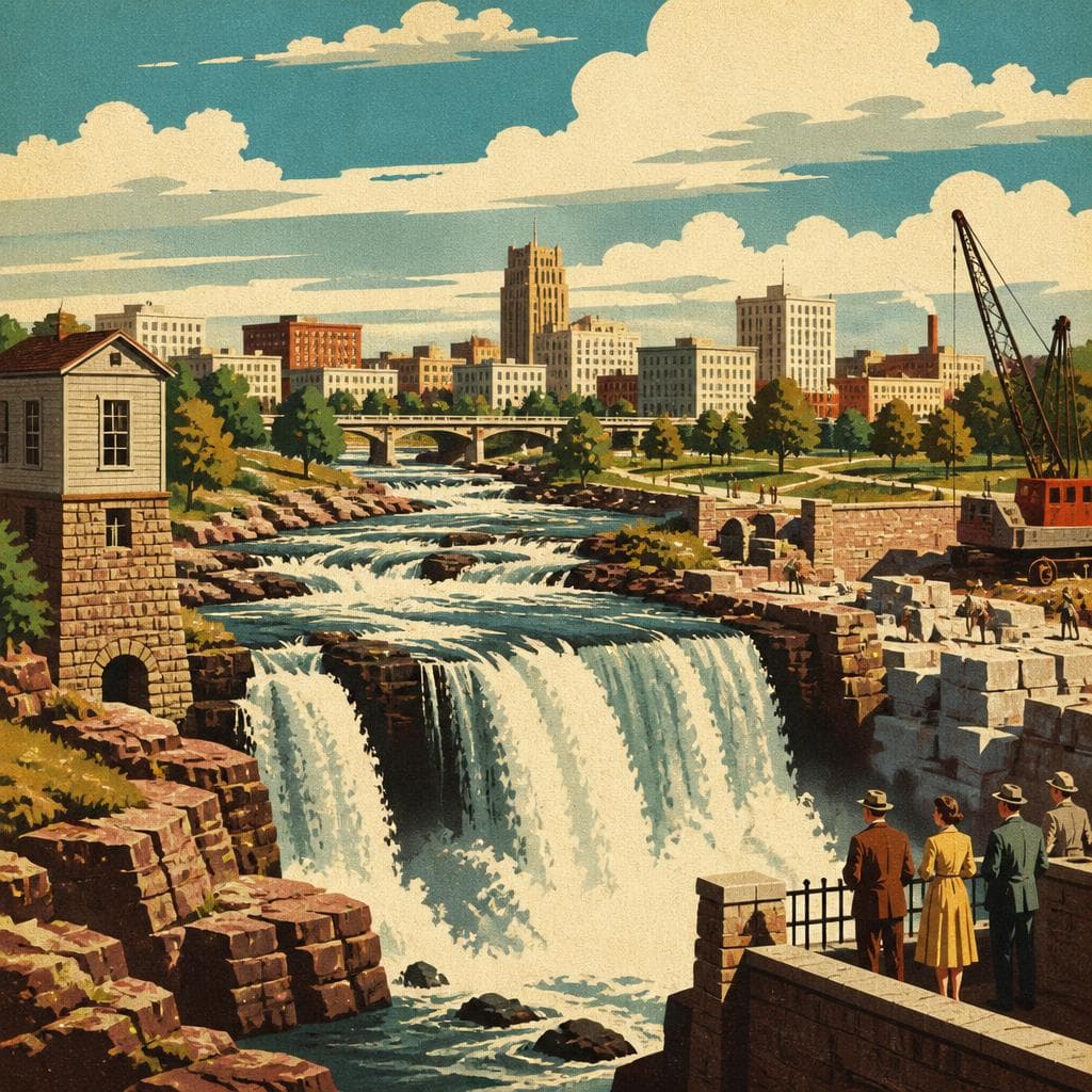 Cover art for Where the Falls Sold a City