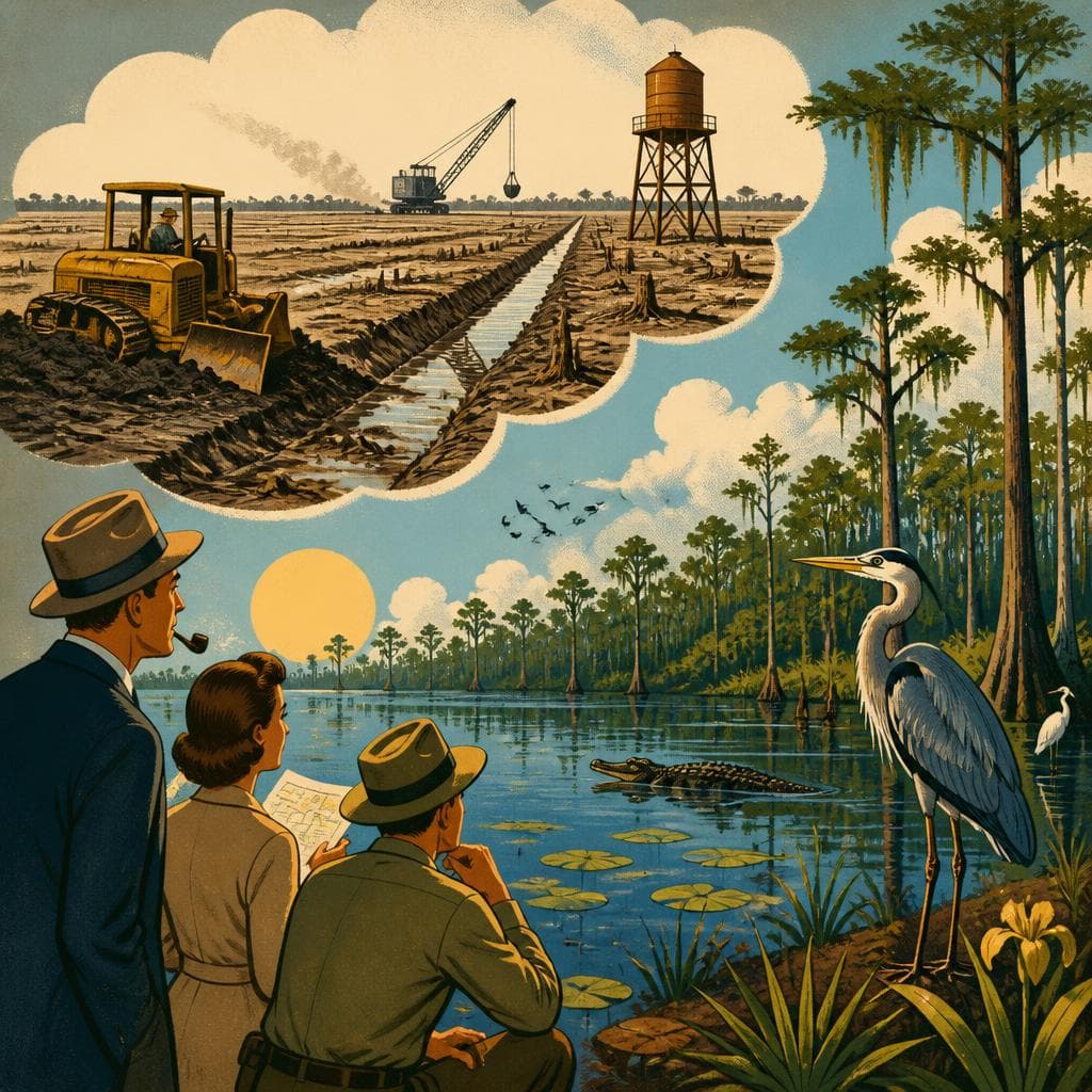 Cover art for When the Swamp Refused to Become Dry Land
