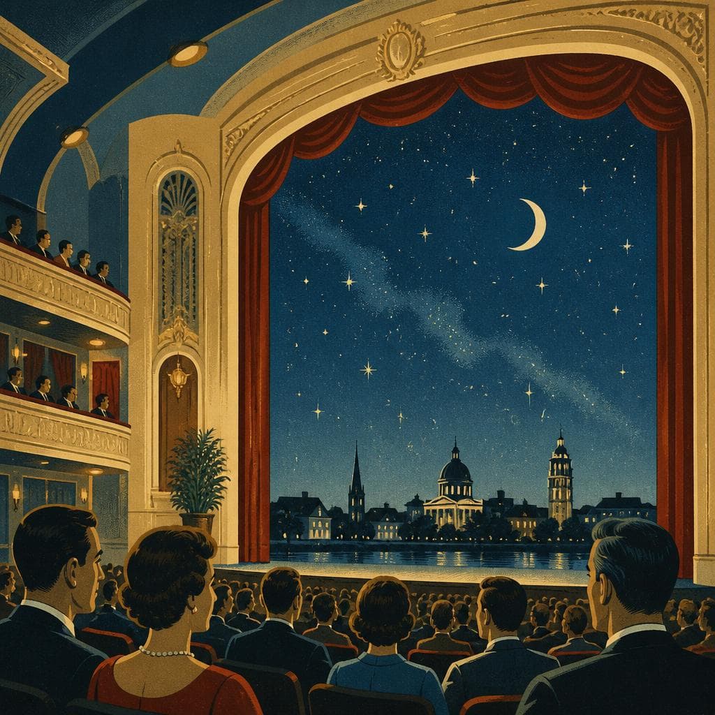 Cover art for A Night Sky Indoors in St. Joseph