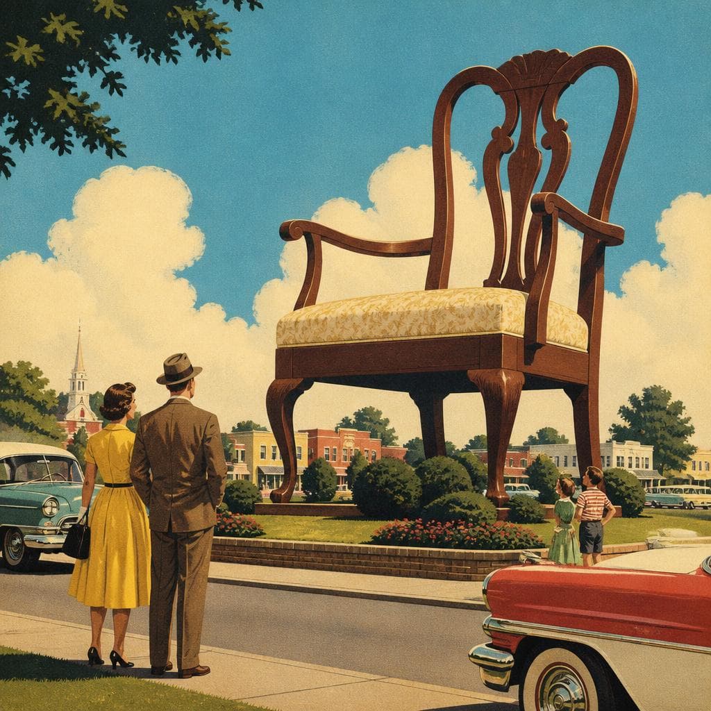 Cover art for The Chair That Told Thomasville Who It Was
