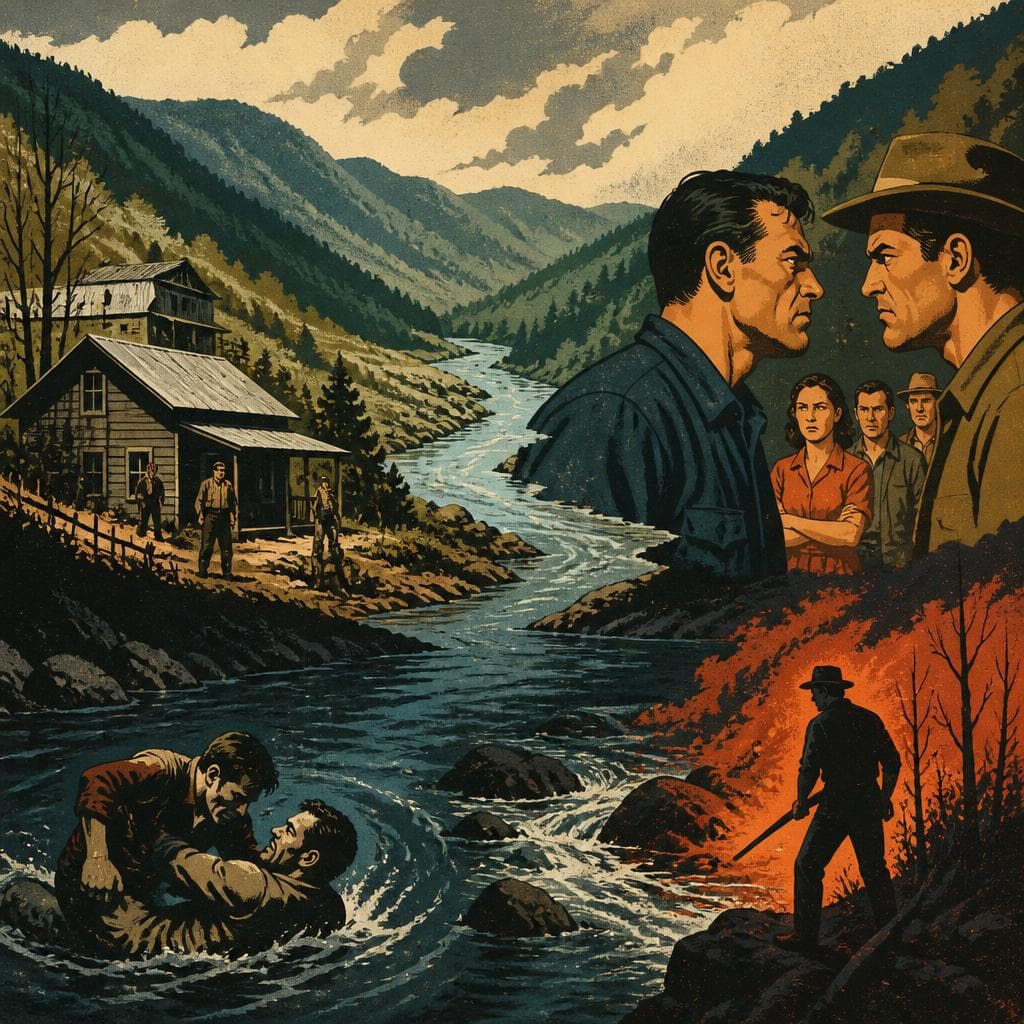 Cover art for Where the Tug Fork Turned Deadly