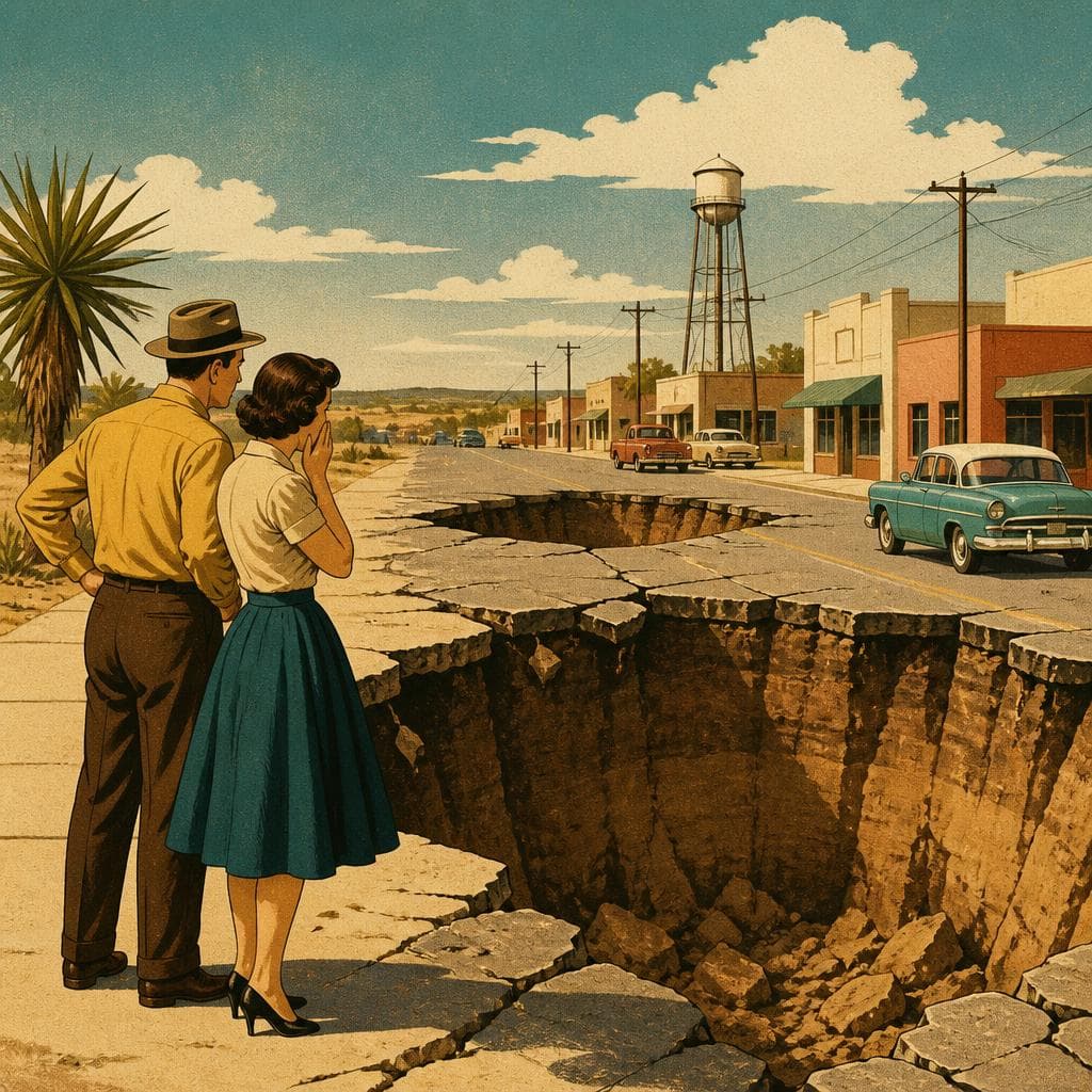 Cover art for When the Ground Kept Moving at Wink