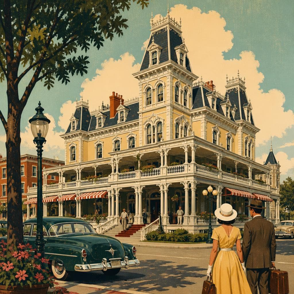 Cover art for The Hotel That Announced Americus