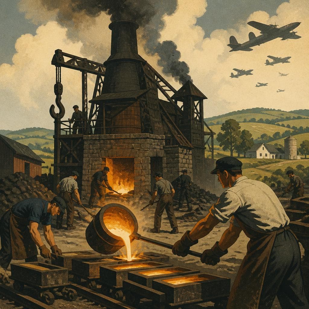 Cover art for Where a Quiet Furnace Fed a War