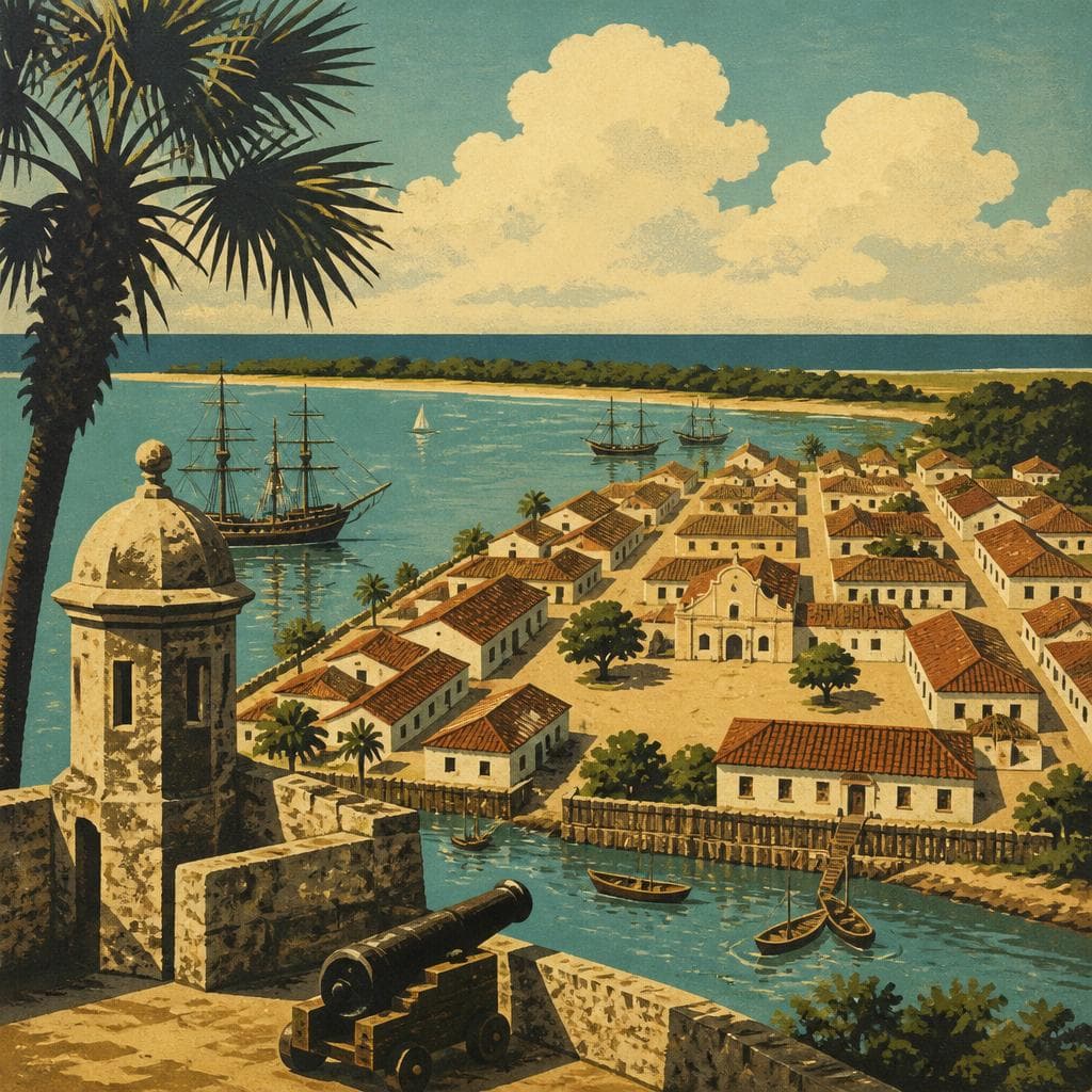Cover art for A Harbor Spain Drew on Purpose