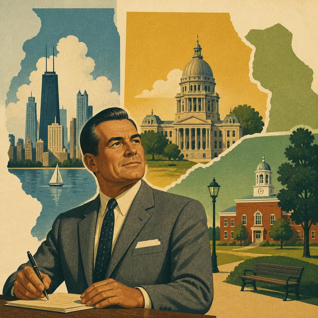 Cover art for The Senator in Three States