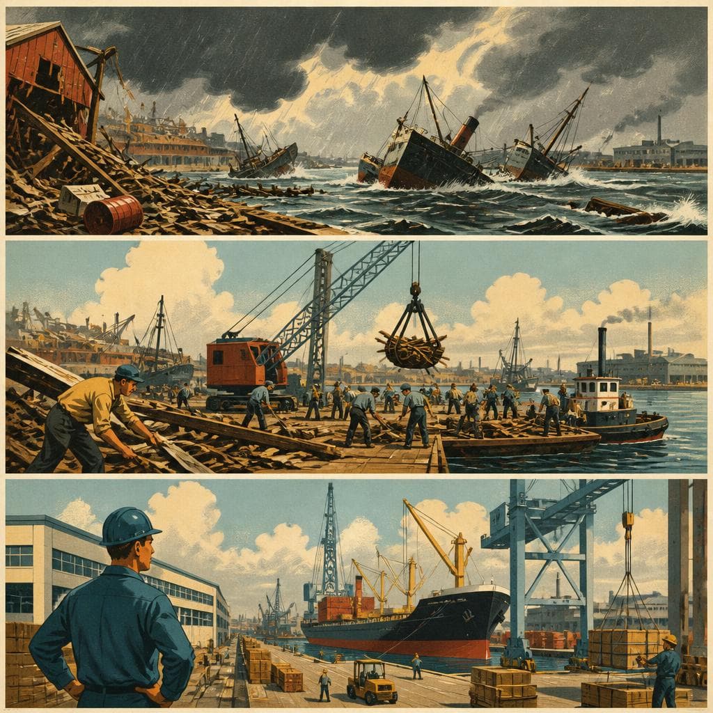 Cover art for After the Storm, the Port Fought Back