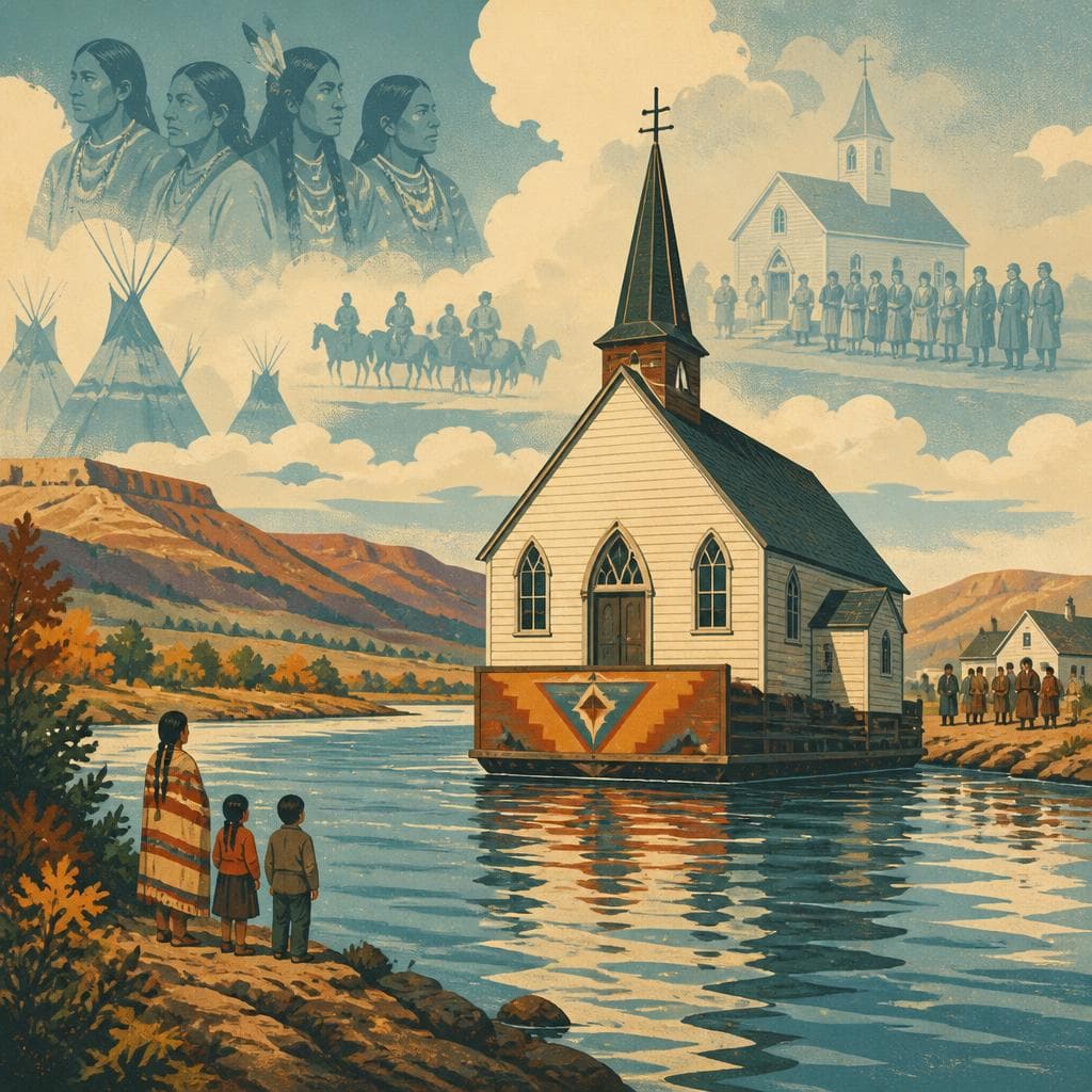 Cover art for A Church Shaped on Wind River