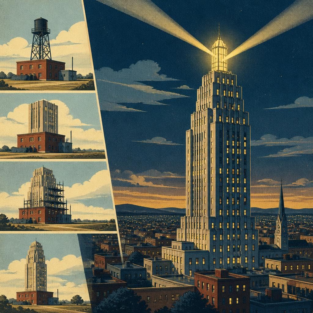 Cover art for How a Utility Tower Became Allentown’s Night Beacon