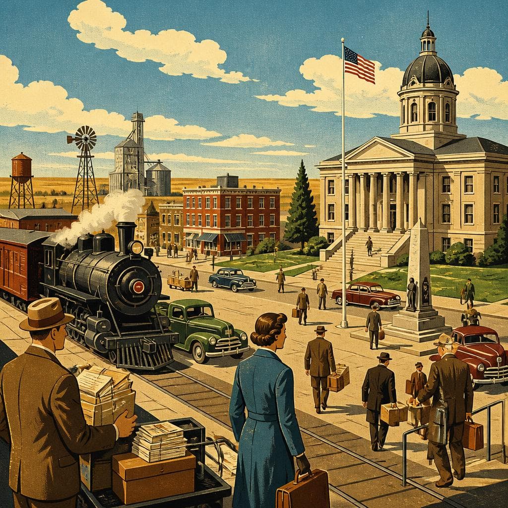 Cover art for Where the Plains Sent Their Paperwork and Power
