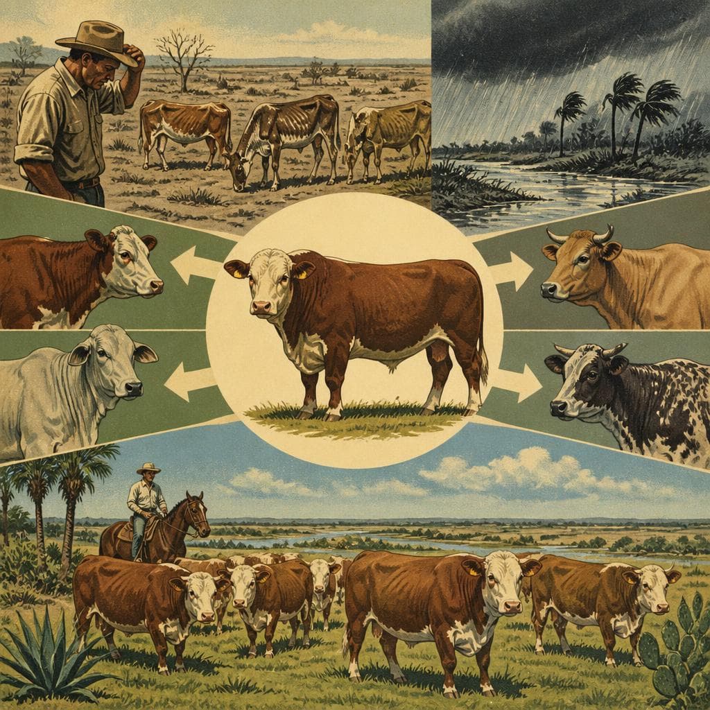 Cover art for How King Ranch Bred a New American Beef Animal