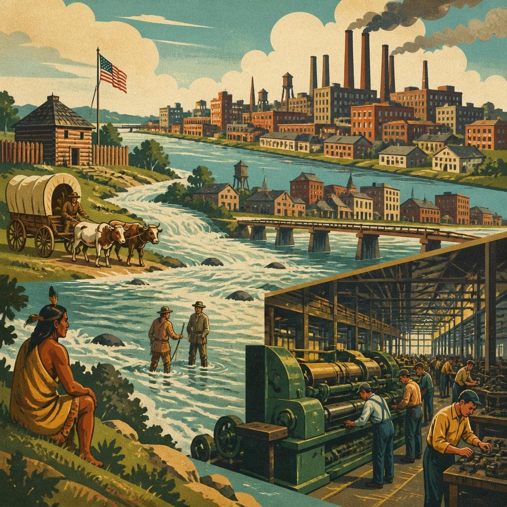 Cover art for Where the Rapids Became a City