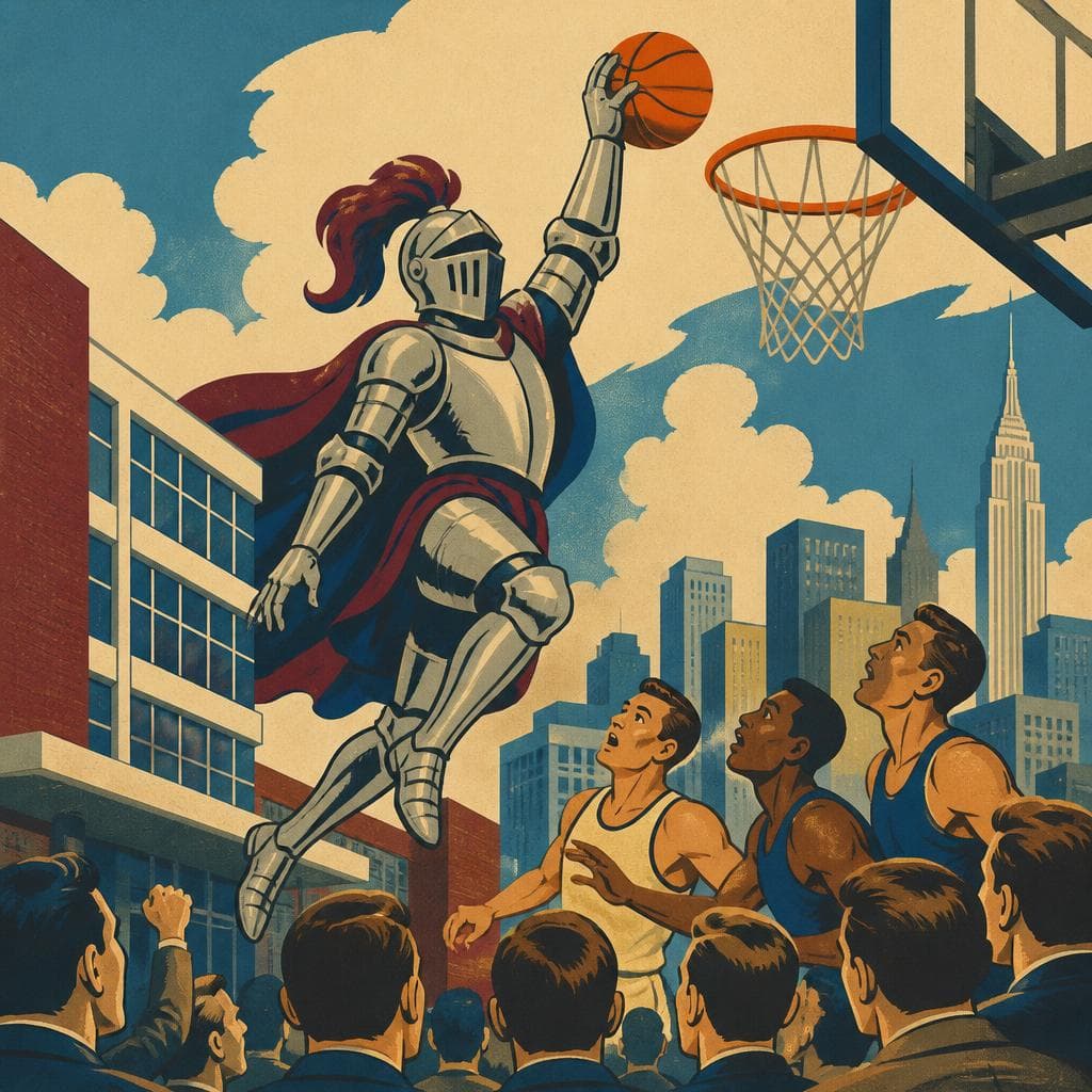 Cover art for When the Knights Put Bergen County on the Bracket