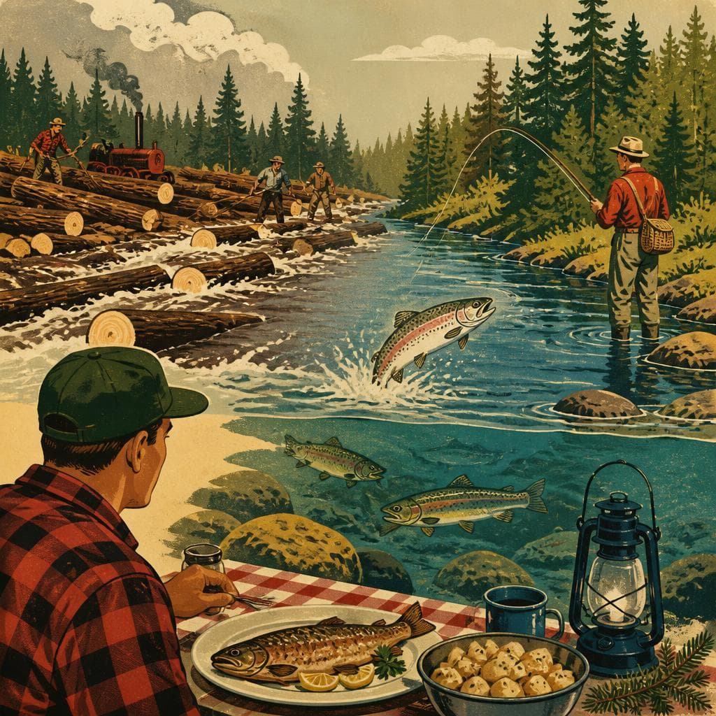 Cover art for Where the Au Sable Came to Taste Like Trout