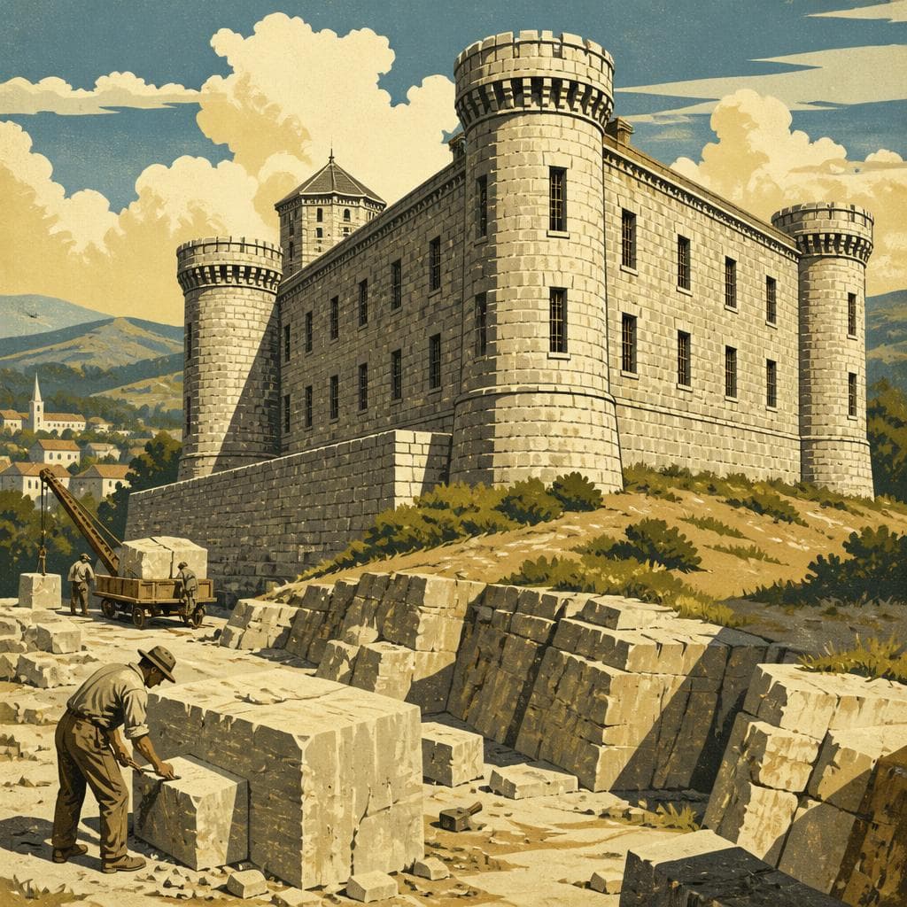 Cover art for A Fortress Cut From Anamosa Stone